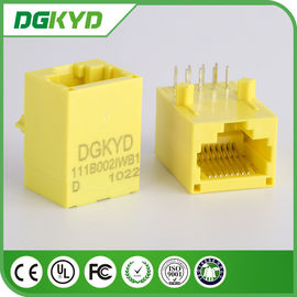 Warna Kuning 100 Base - TX Unshielded Rj45 Modular Jack DGKYD111B002IWB1D