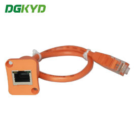 M3 Screw LED Untuk Rj45 Plug Menghubungkan Kabel Patch Panel Mount Ethernet Extension Cable