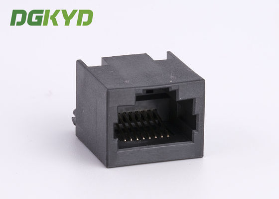 180 Degree Top Entry Ultrathin Rj45 Connector Ethernet Cable Socket