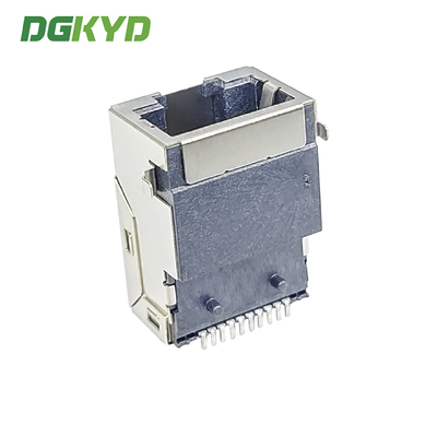 DGKYD211Q066GWA7CBST6057 RJ45 1000base Integrated Connector Patch Network Interface Ethernet Filtering Without Light SMD