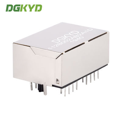 RJ45 Connector 1X2 Network Interface 8p8c Network Port Socket With Filter DGKYD112B002AB2A1D