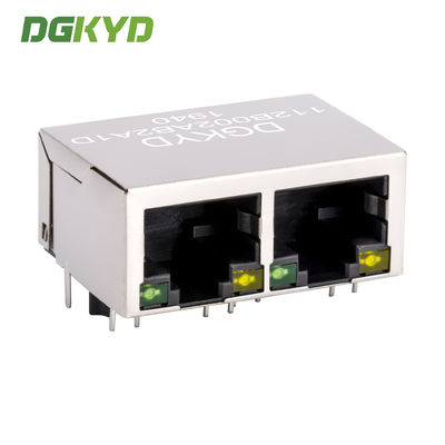 RJ45 Connector 1X2 Network Interface 8p8c Network Port Socket With Filter DGKYD112B002AB2A1D