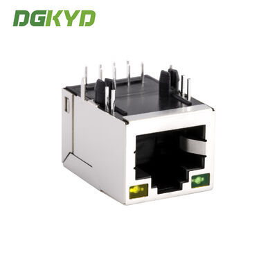 RJ45 connector crystal head Ethernet interface 100Mbps integrated transformer DGKYD211B002CD2A4D