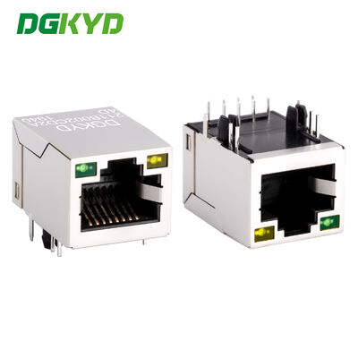 RJ45 connector crystal head Ethernet interface 100Mbps integrated transformer DGKYD211B002CD2A4D