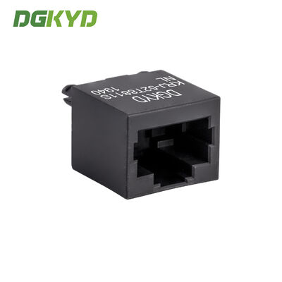 180 Degree Top Entry Ultrathin Rj45 Connector Ethernet Cable Socket KRJ-52T8811SNL