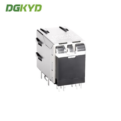 RJ45 with USB 2.0 socket Gigabit integrated filter network port connector KRJ-008QUSBNL