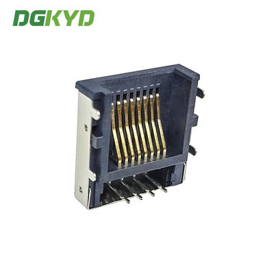 DGKYDCB461188GWW6DB1075 Submersible RJ45 Connector Ultra Thin Interface LCP Material Without Filter 8P8C SMT