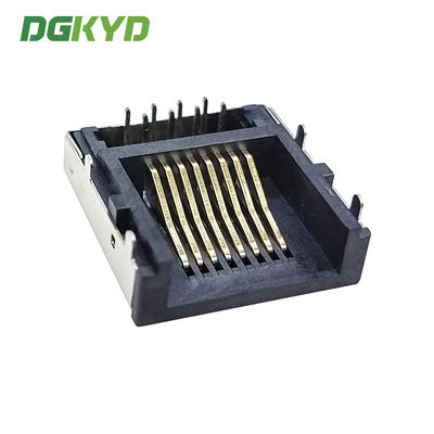 DGKYDCB461188GWW6DB1075 Submersible RJ45 Connector Ultra Thin Interface LCP Material Without Filter 8P8C SMT