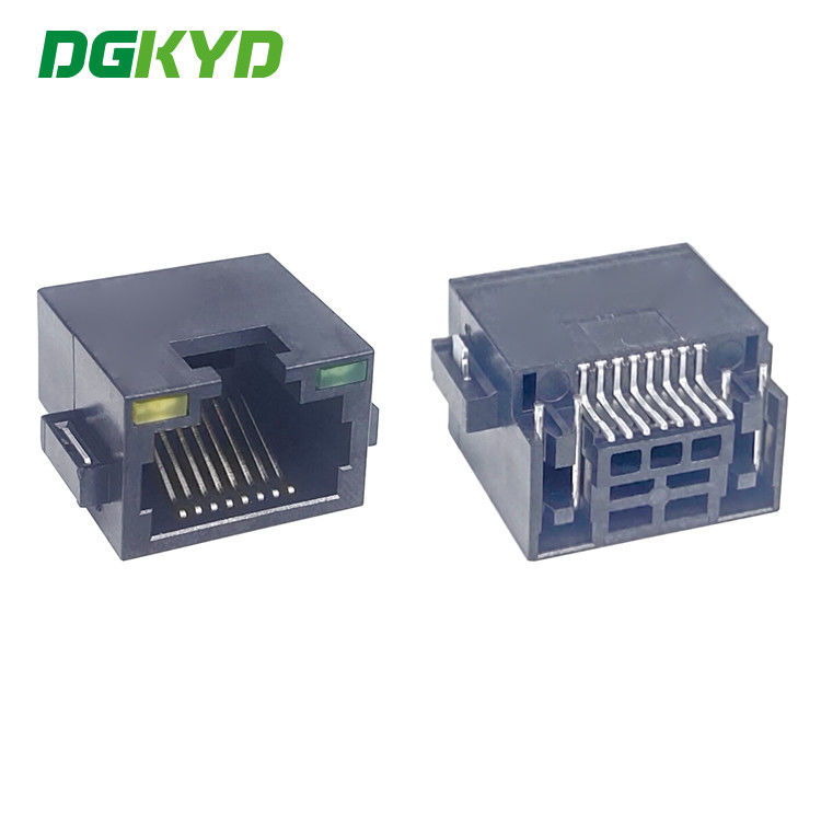 DGKYDCB821188JB1W6SB1057 8.2 Sink Plate Connector RJ45 Socket All Plastic LED Lamp SMT