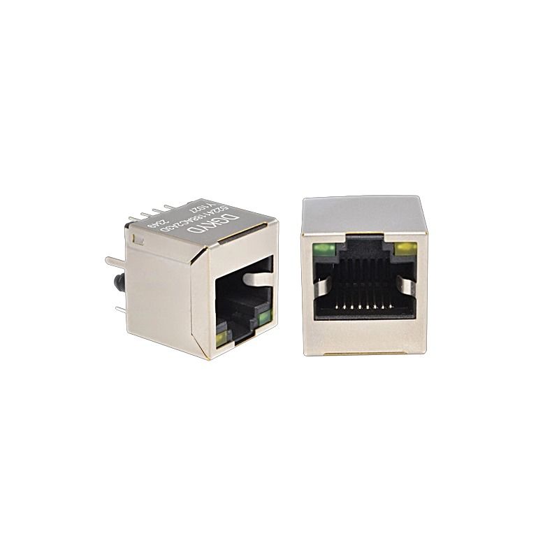 DGKYD RJ45 Connector 8P8C with LED Green/Yellow -40℃ to 85℃
