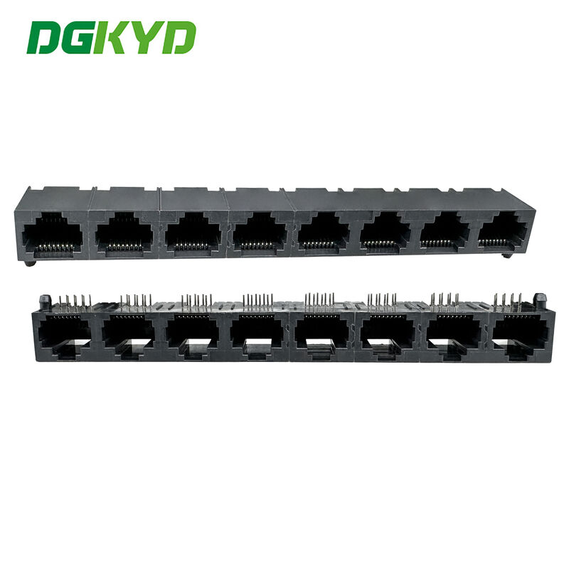 RJ45 1X8 8P8C all plastic lightless connector network port socket DGKYD561888IWA1DY1022