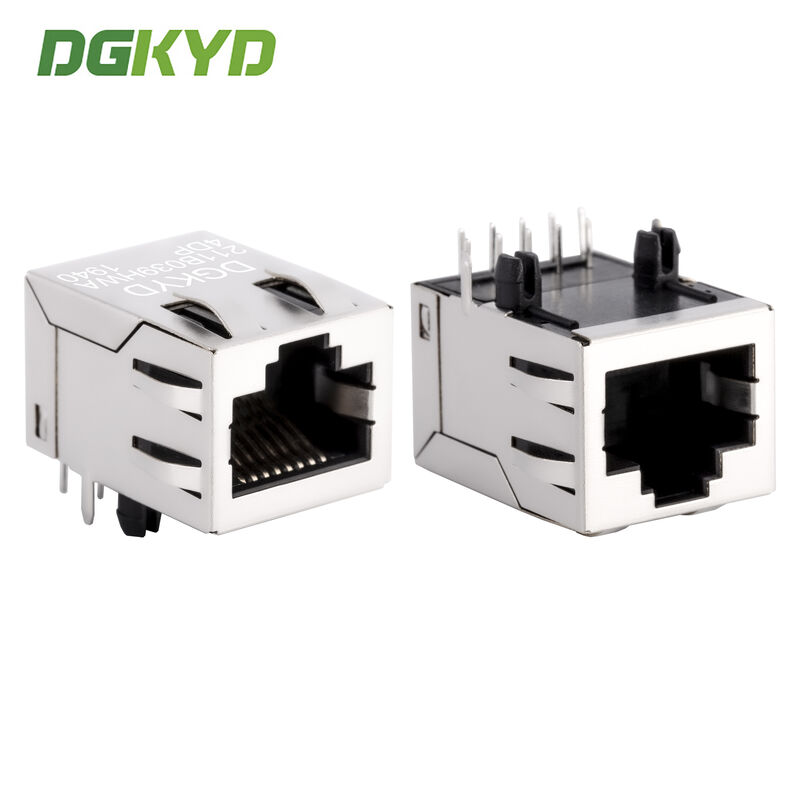 RJ45 Ethernet connector with POE power supply industrial Ethernet socket DGKYD211B039HWA4DP