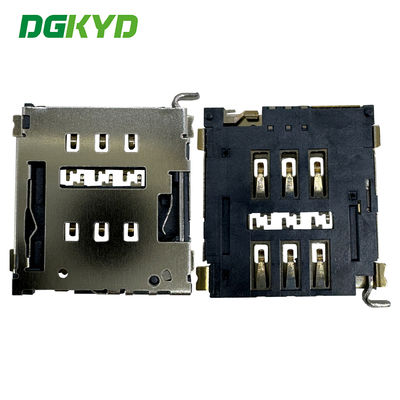 Pemegang Kartu SIM Nano Dengan Saklar Dan Deteksi P Pemegang Kartu Telepon TF SIM CONNECTOR DGKYDSIM15H6A6A2Y3WSK286