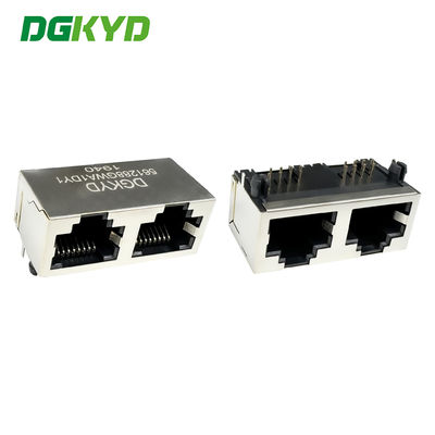 Konektor soket jaringan RJ45 dengan soket/interface/port jaringan wanita terlindung DGKYD561288GWA1DY1