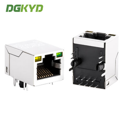 RJ45 Connector Modular Jack dengan built-in Integrated Filter Light Shielding Interface dan Gold Plating 6u